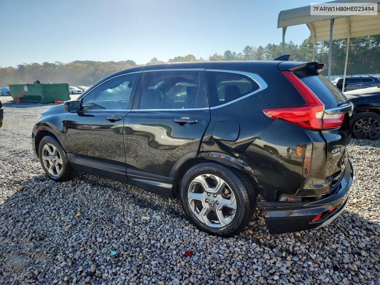 7FARW1H80HE023494 2017 Honda Cr-V Exl