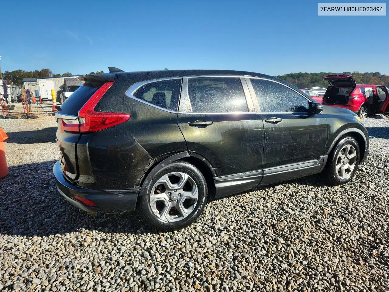 7FARW1H80HE023494 2017 Honda Cr-V Exl