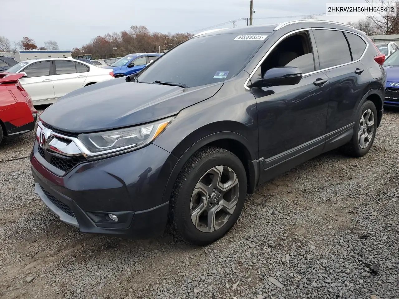 2HKRW2H56HH648412 2017 Honda Cr-V Ex