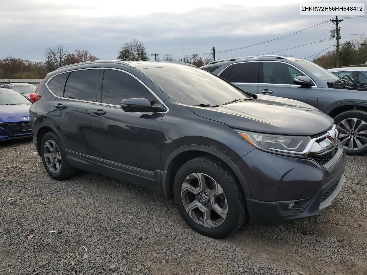 2HKRW2H56HH648412 2017 Honda Cr-V Ex