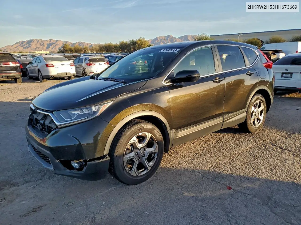 2HKRW2H53HH673669 2017 Honda Cr-V Ex