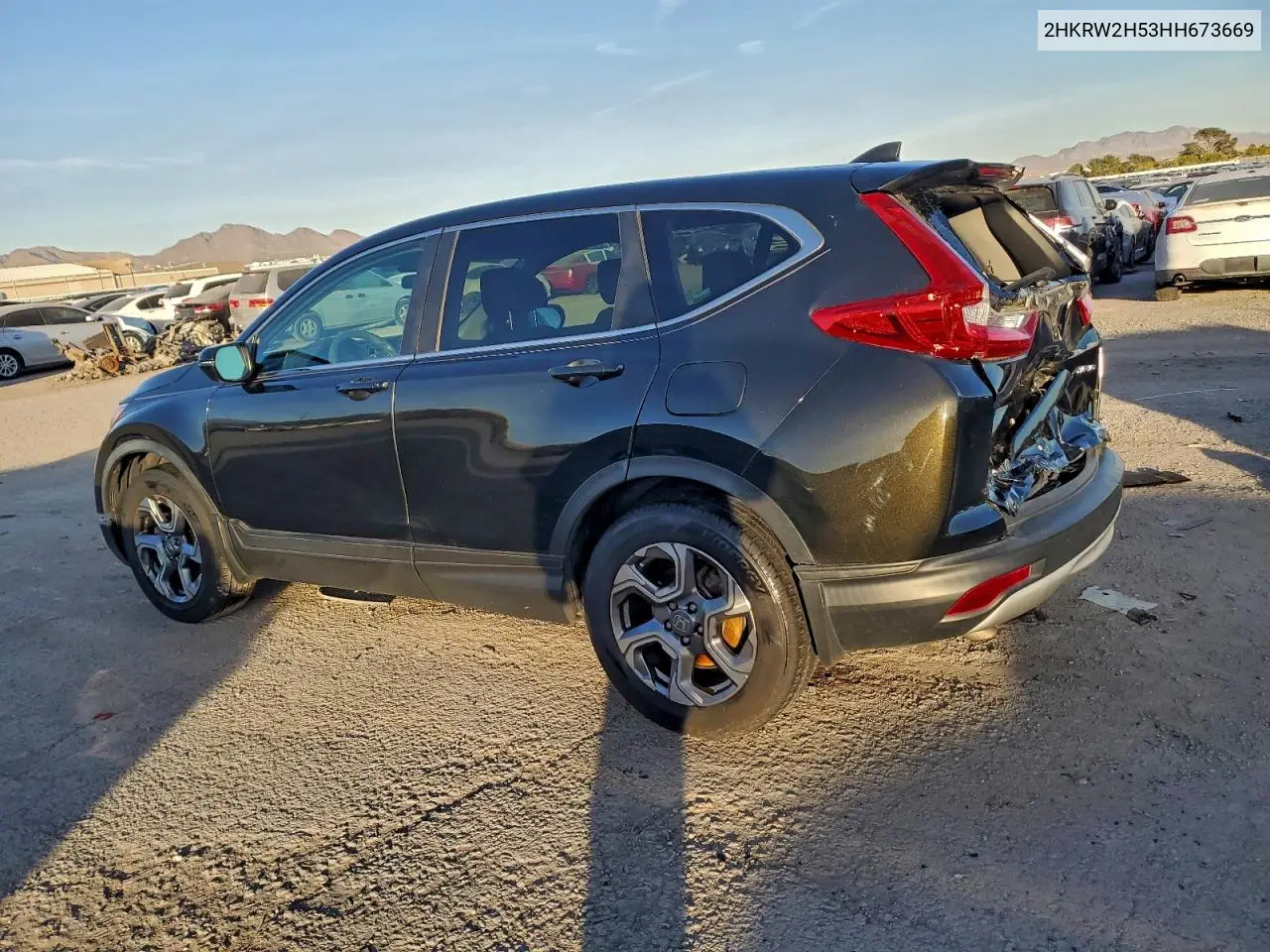 2HKRW2H53HH673669 2017 Honda Cr-V Ex