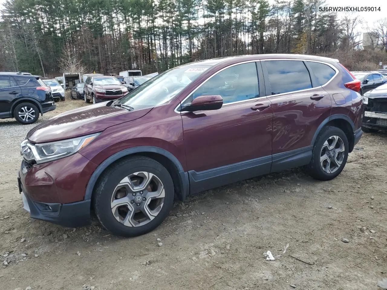 5J6RW2H5XHL059014 2017 Honda Cr-V Ex