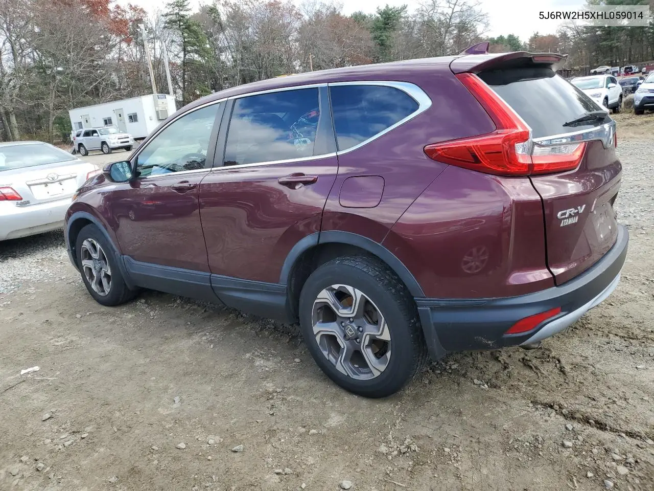 5J6RW2H5XHL059014 2017 Honda Cr-V Ex