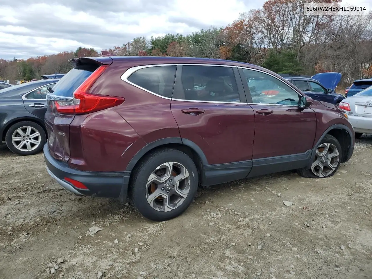 5J6RW2H5XHL059014 2017 Honda Cr-V Ex