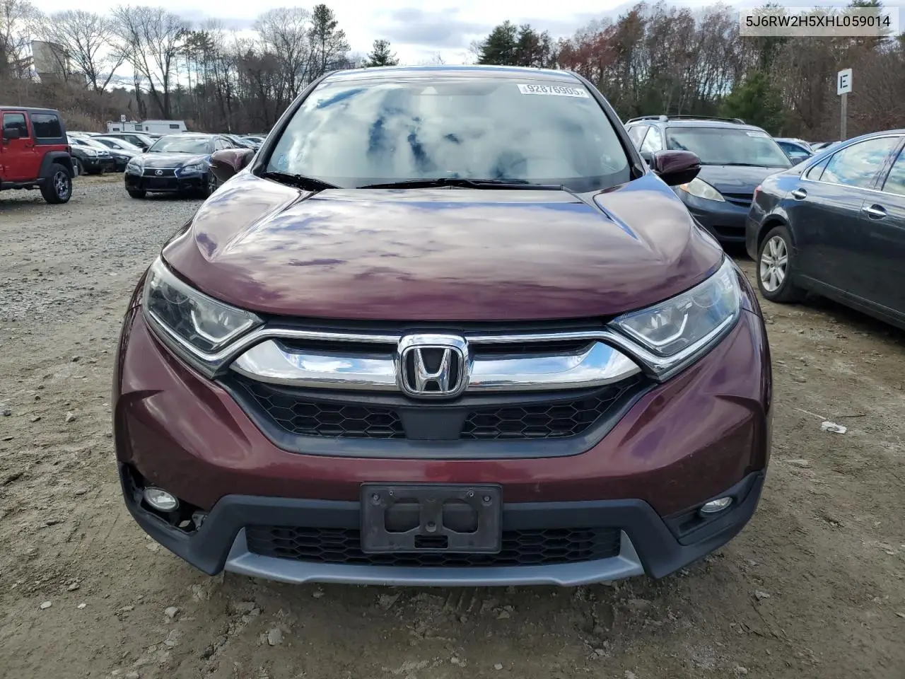 5J6RW2H5XHL059014 2017 Honda Cr-V Ex