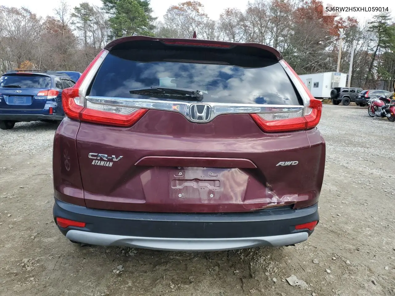 5J6RW2H5XHL059014 2017 Honda Cr-V Ex
