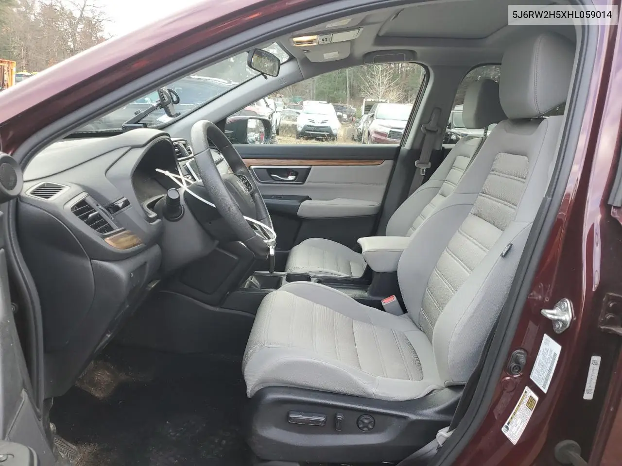 5J6RW2H5XHL059014 2017 Honda Cr-V Ex