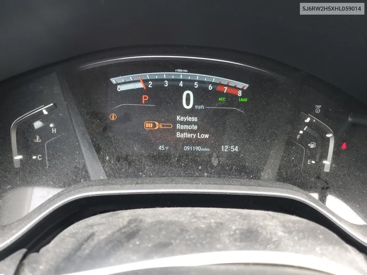 5J6RW2H5XHL059014 2017 Honda Cr-V Ex