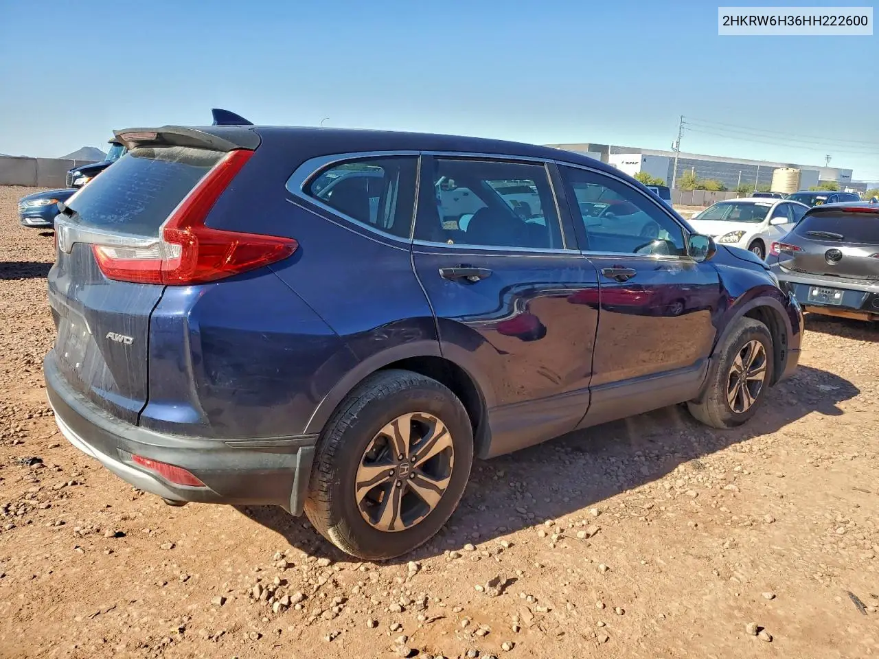 2HKRW6H36HH222600 2017 Honda Cr-V Lx