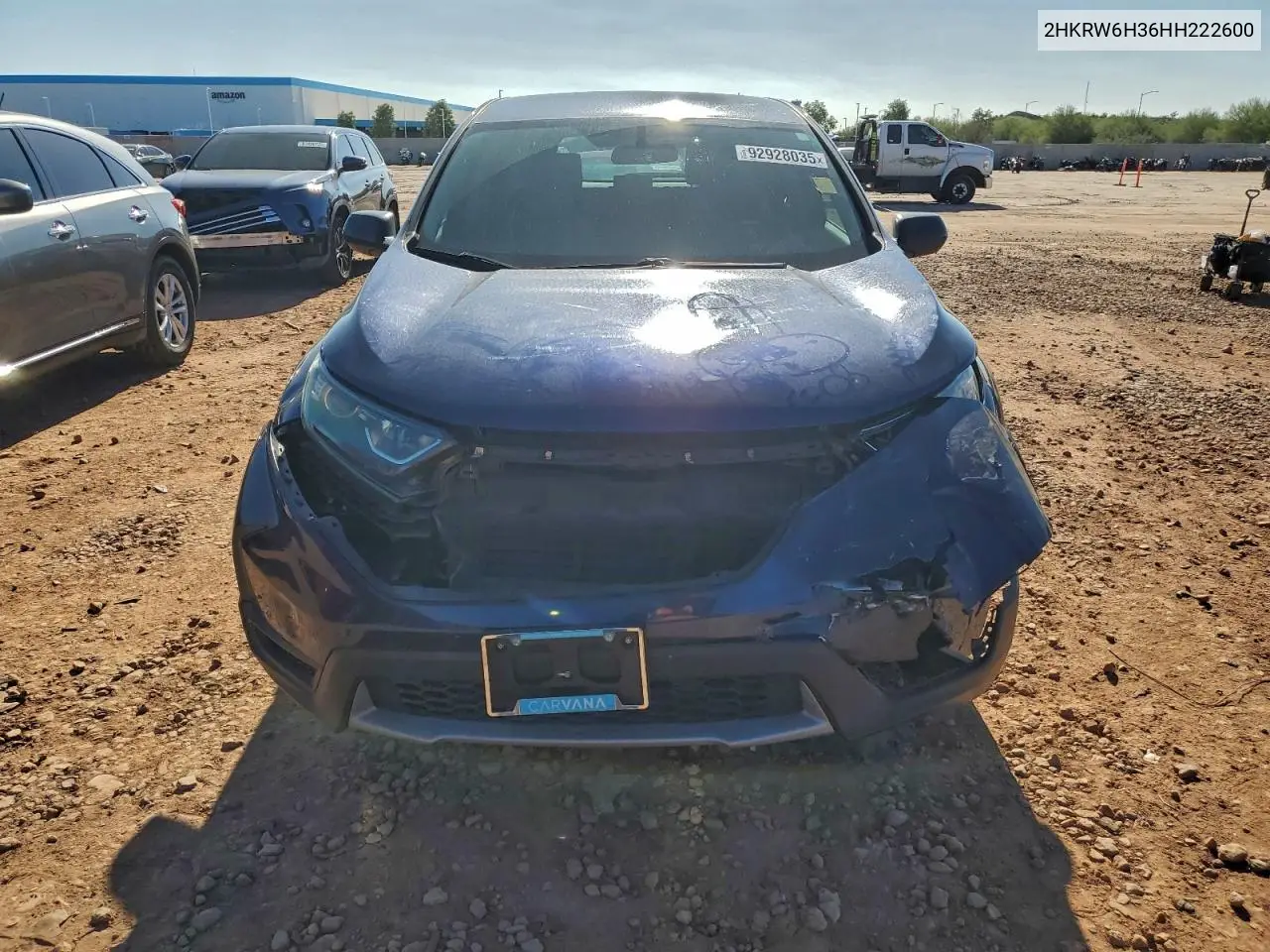 2HKRW6H36HH222600 2017 Honda Cr-V Lx