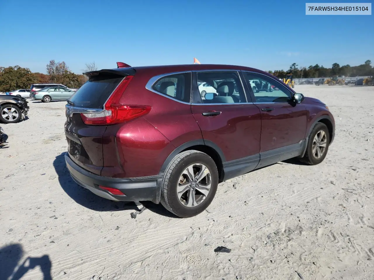 7FARW5H34HE015104 2017 Honda Cr-V Lx