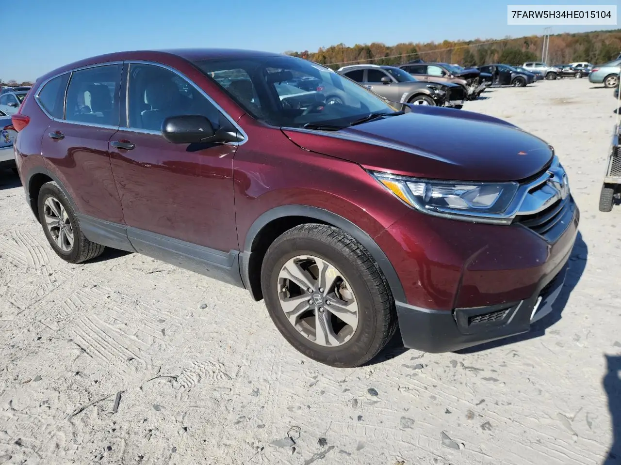 7FARW5H34HE015104 2017 Honda Cr-V Lx