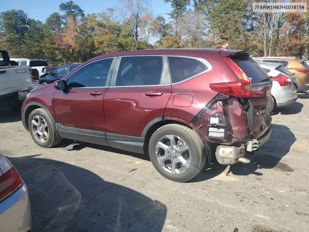 7FARW1H87HE018194 2017 Honda Cr-V Exl