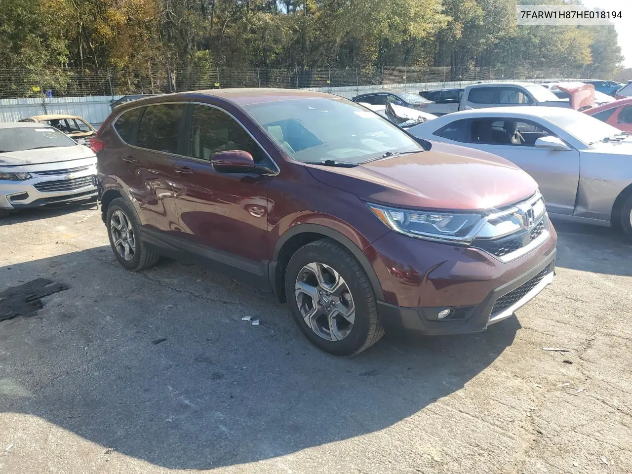 7FARW1H87HE018194 2017 Honda Cr-V Exl