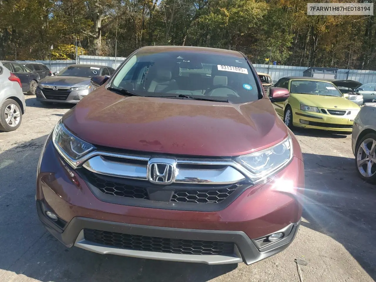 7FARW1H87HE018194 2017 Honda Cr-V Exl