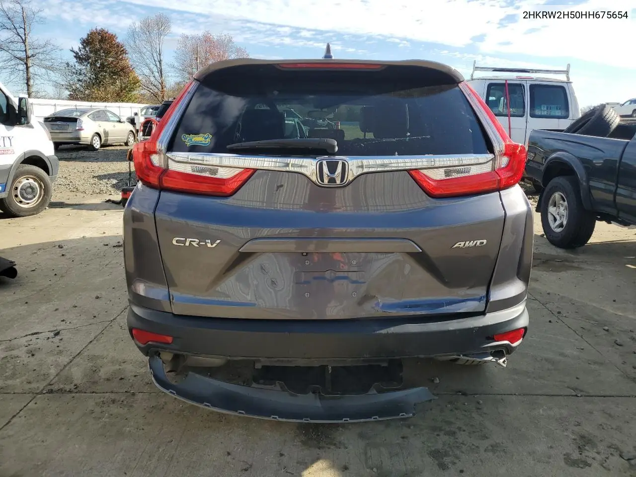 2HKRW2H50HH675654 2017 Honda Cr-V Ex