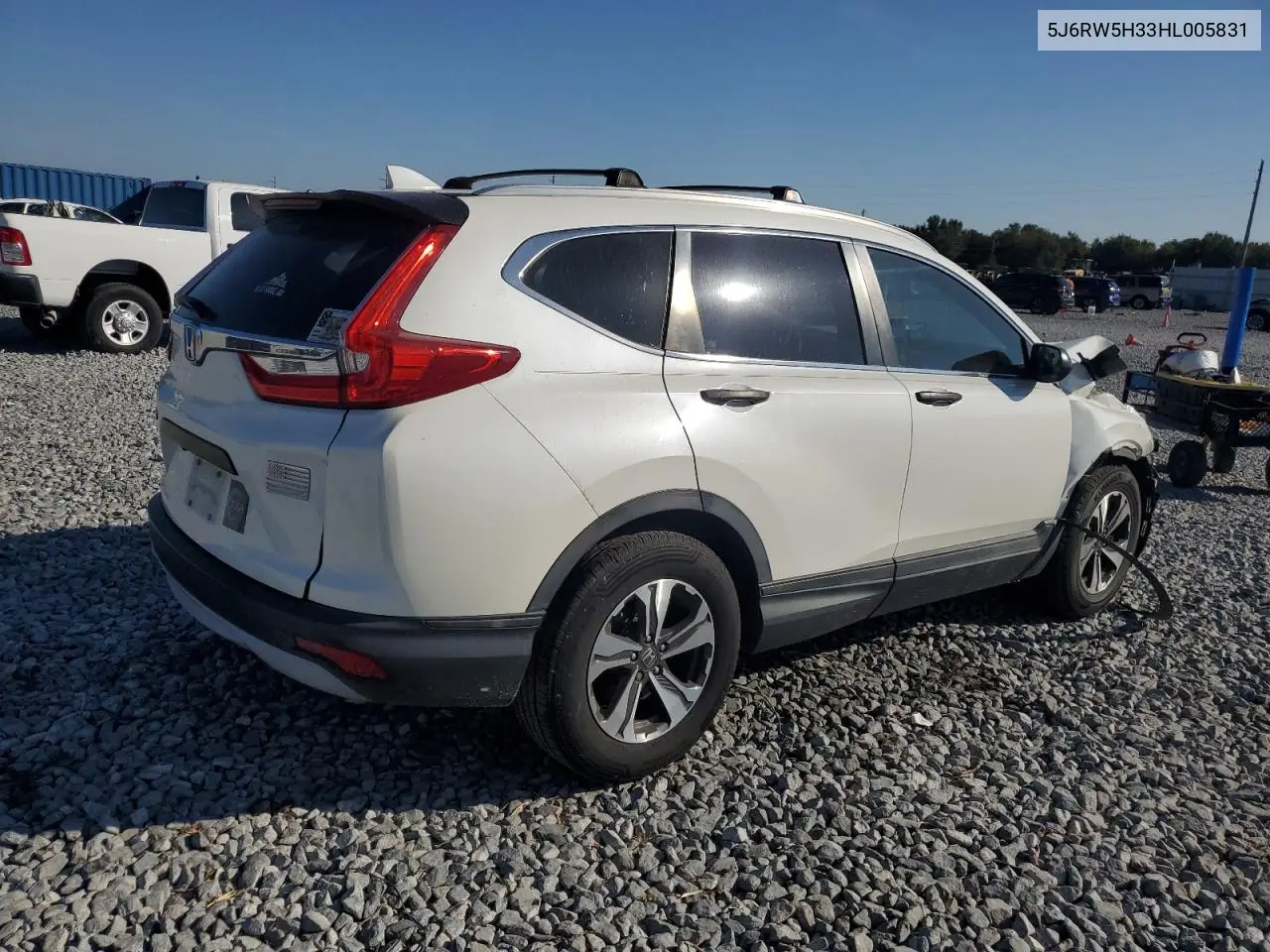 5J6RW5H33HL005831 2017 Honda Cr-V Lx