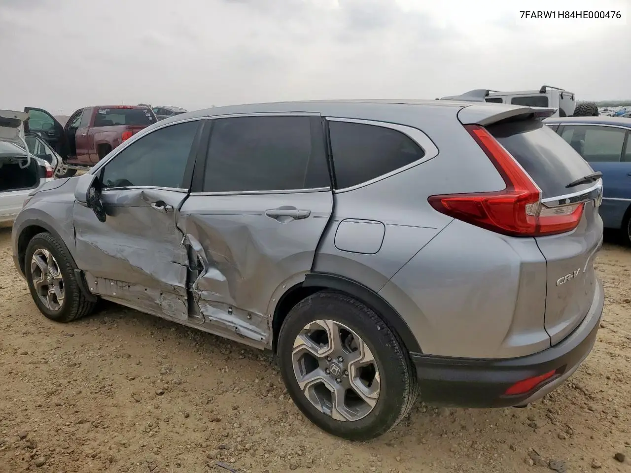 7FARW1H84HE000476 2017 Honda Cr-V Exl
