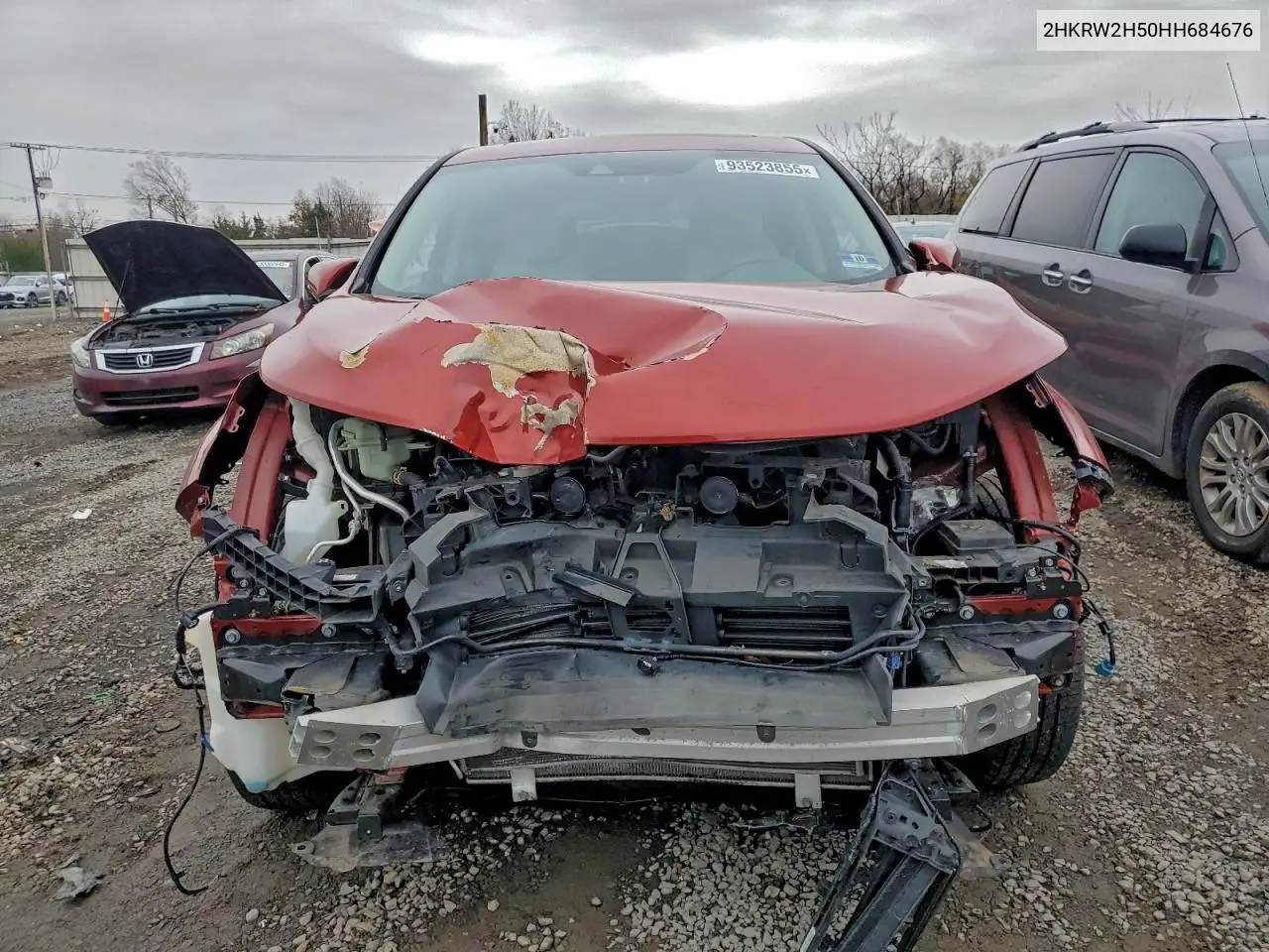 2HKRW2H50HH684676 2017 Honda Cr-V Ex