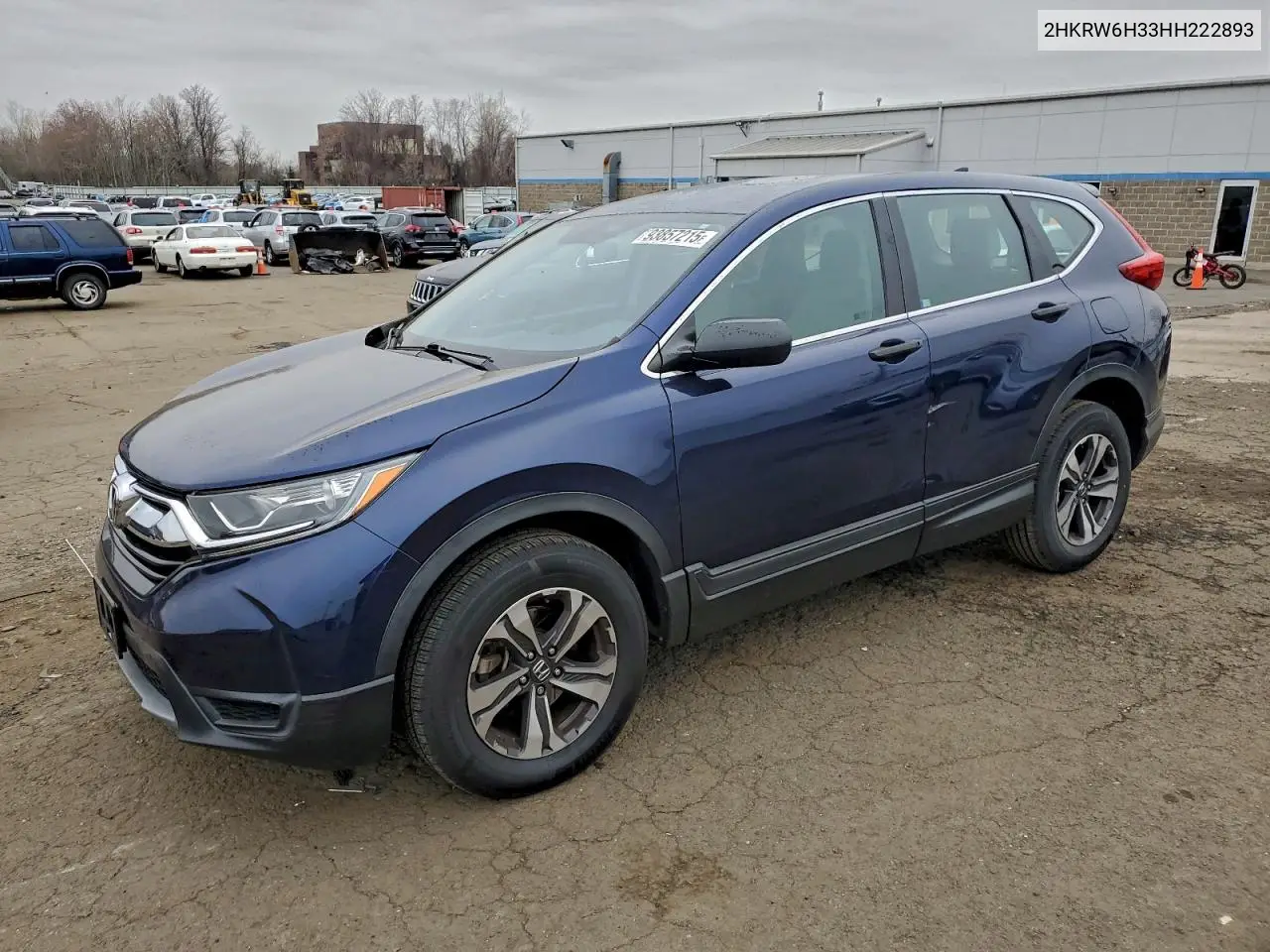2HKRW6H33HH222893 2017 Honda Cr-V Lx