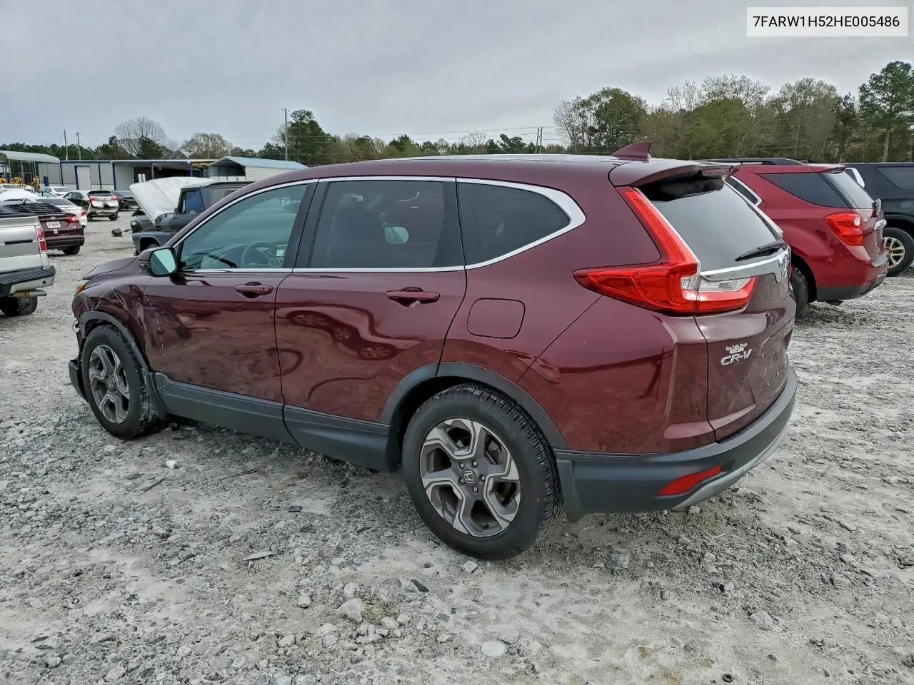 7FARW1H52HE005486 2017 Honda Cr-V Ex