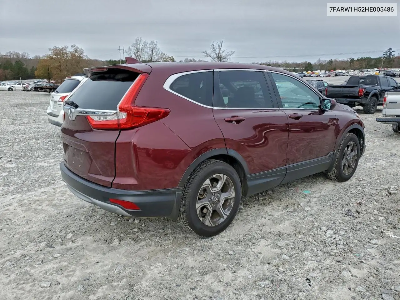 7FARW1H52HE005486 2017 Honda Cr-V Ex