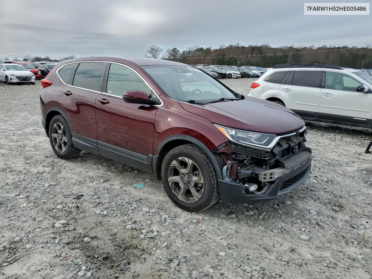 7FARW1H52HE005486 2017 Honda Cr-V Ex