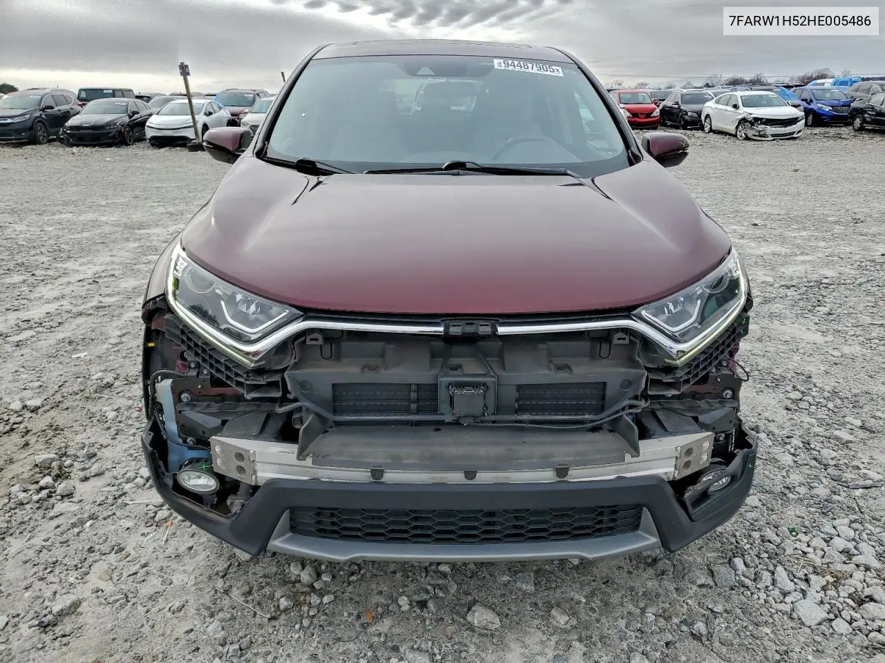 7FARW1H52HE005486 2017 Honda Cr-V Ex