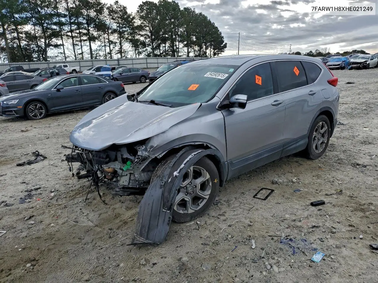 7FARW1H8XHE021249 2017 Honda Cr-V Exl
