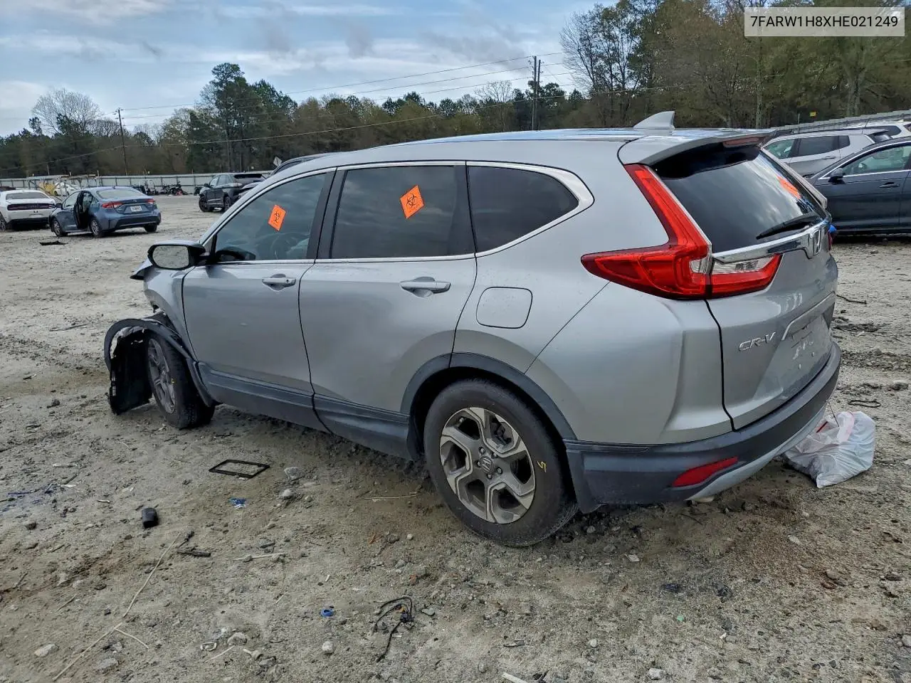 7FARW1H8XHE021249 2017 Honda Cr-V Exl