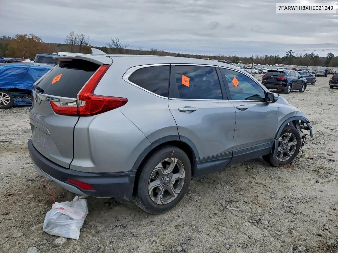 7FARW1H8XHE021249 2017 Honda Cr-V Exl