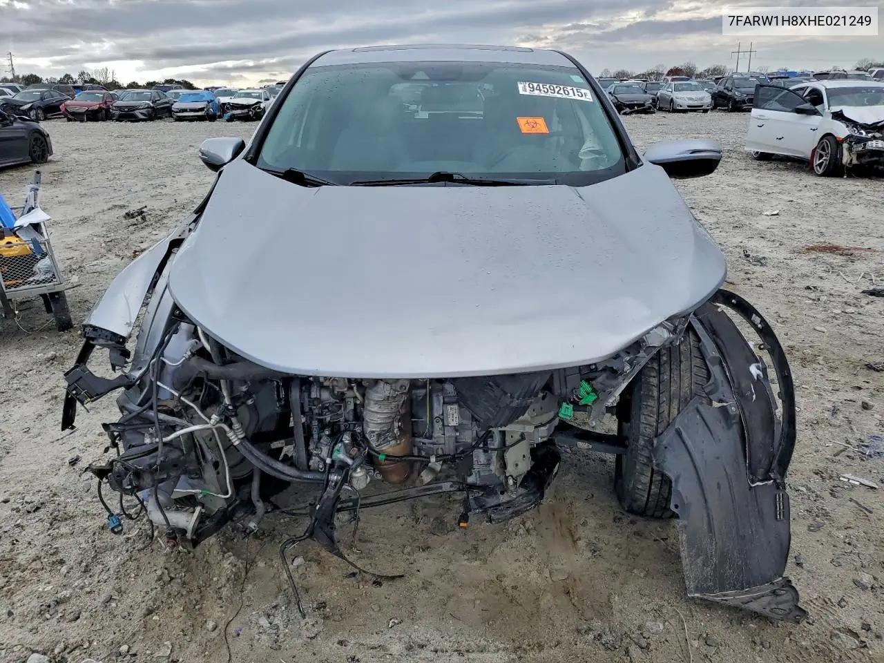 7FARW1H8XHE021249 2017 Honda Cr-V Exl