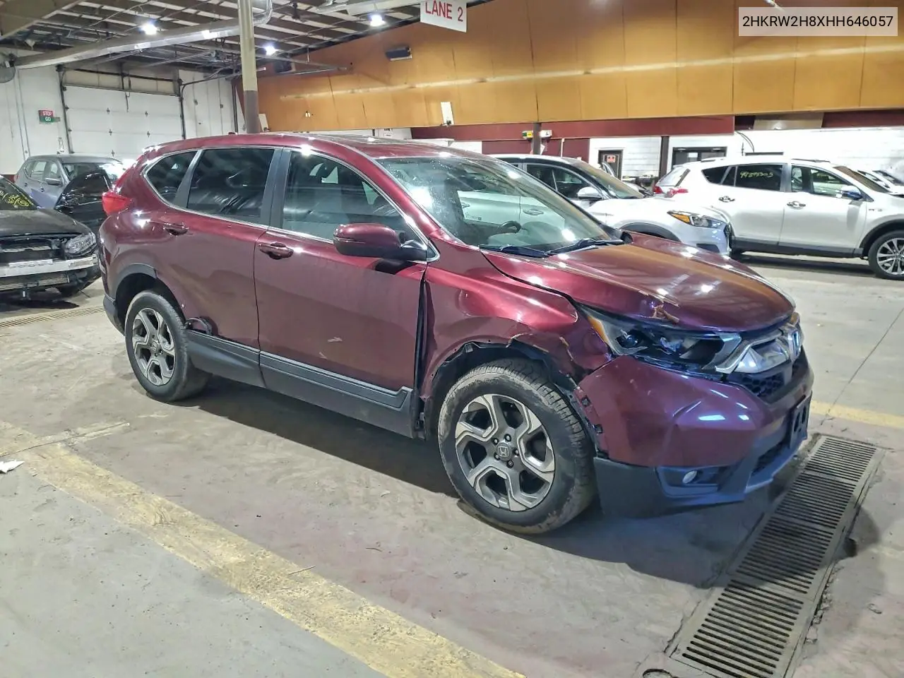 2HKRW2H8XHH646057 2017 Honda Cr-V Exl