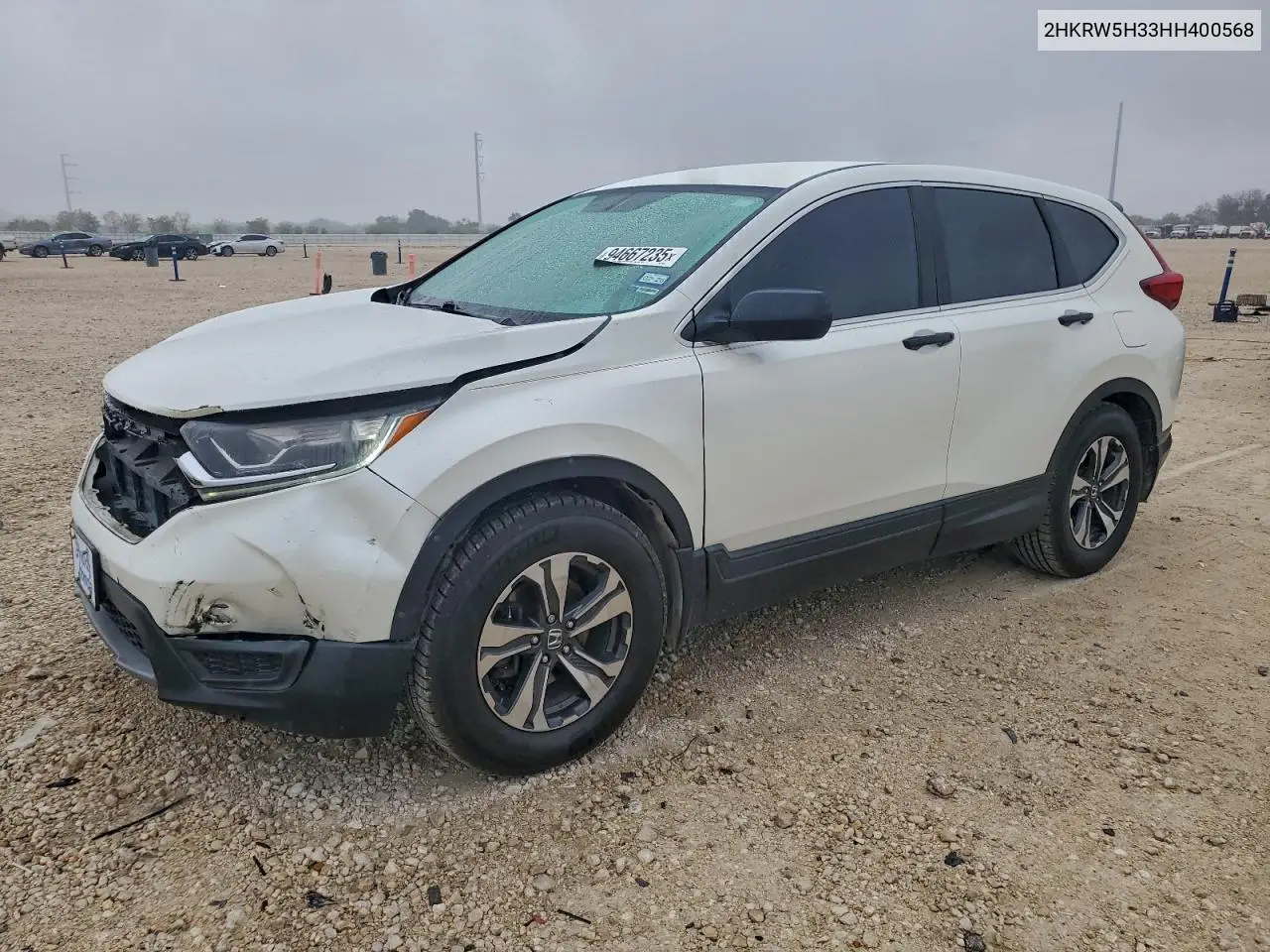 2HKRW5H33HH400568 2017 Honda Cr-V Lx