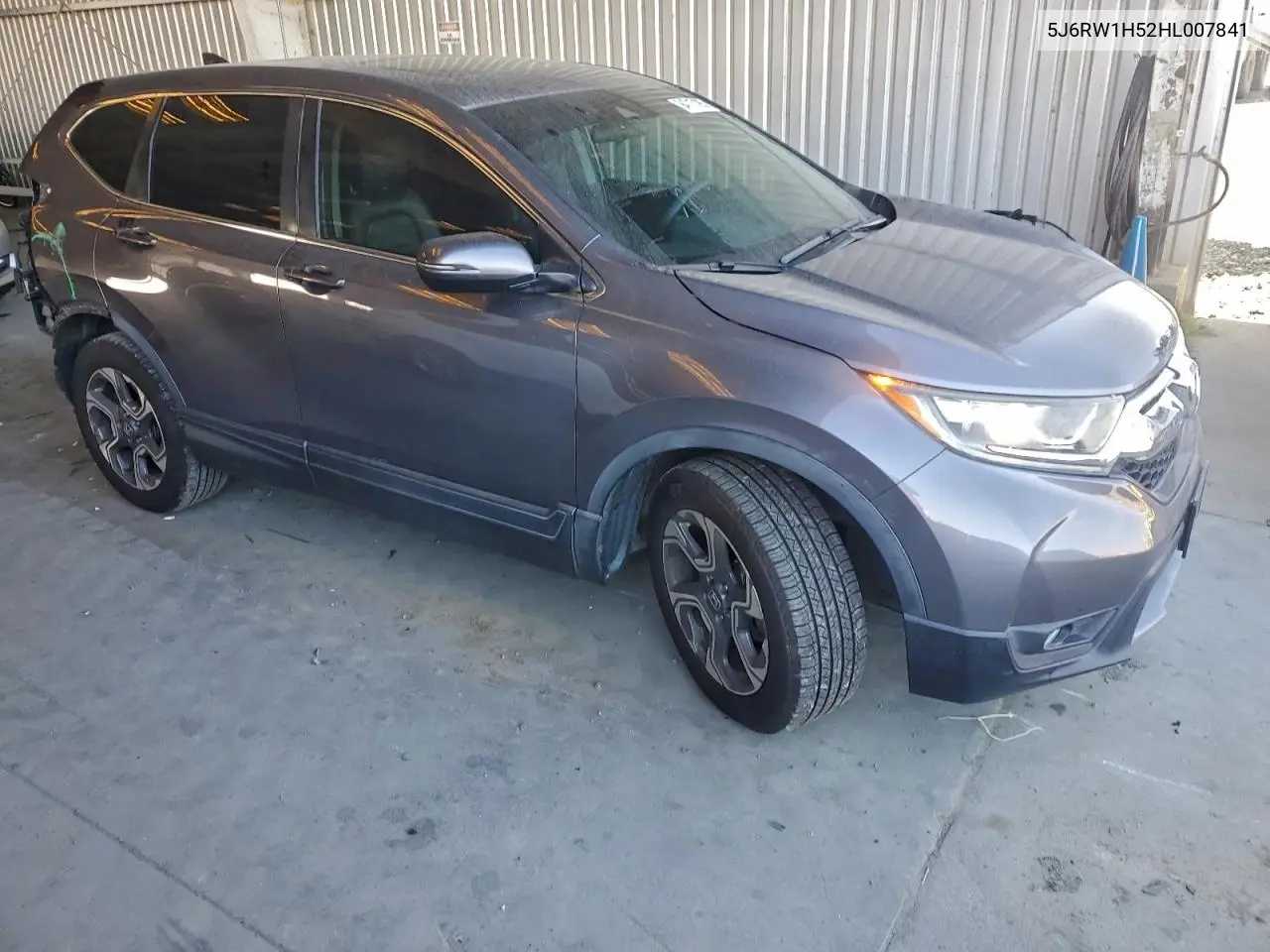 5J6RW1H52HL007841 2017 Honda Cr-V Ex