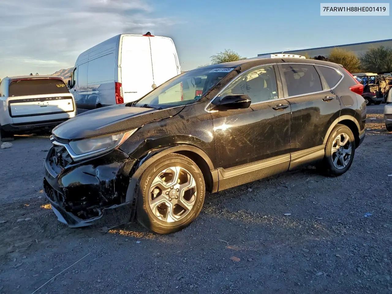 7FARW1H88HE001419 2017 Honda Cr-V Exl