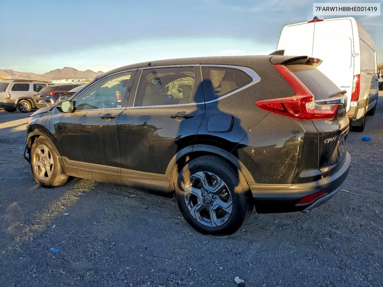 7FARW1H88HE001419 2017 Honda Cr-V Exl