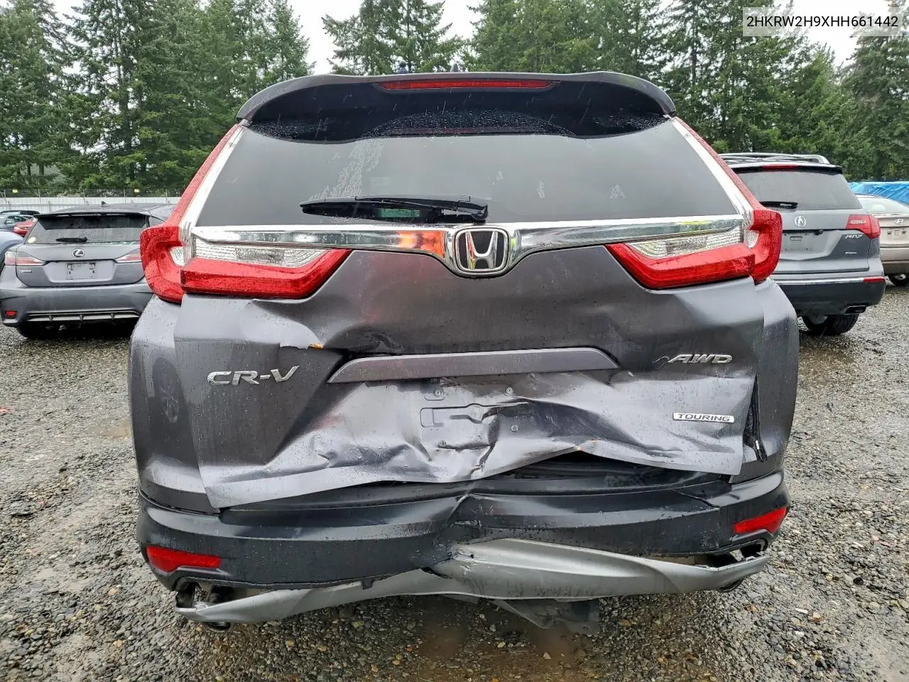 2HKRW2H9XHH661442 2017 Honda Cr-V Touring