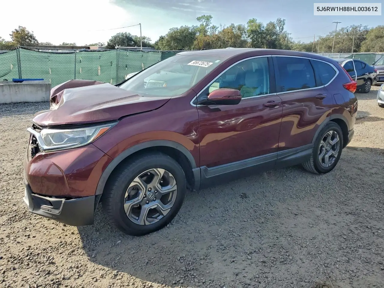 5J6RW1H88HL003612 2017 Honda Cr-V Exl