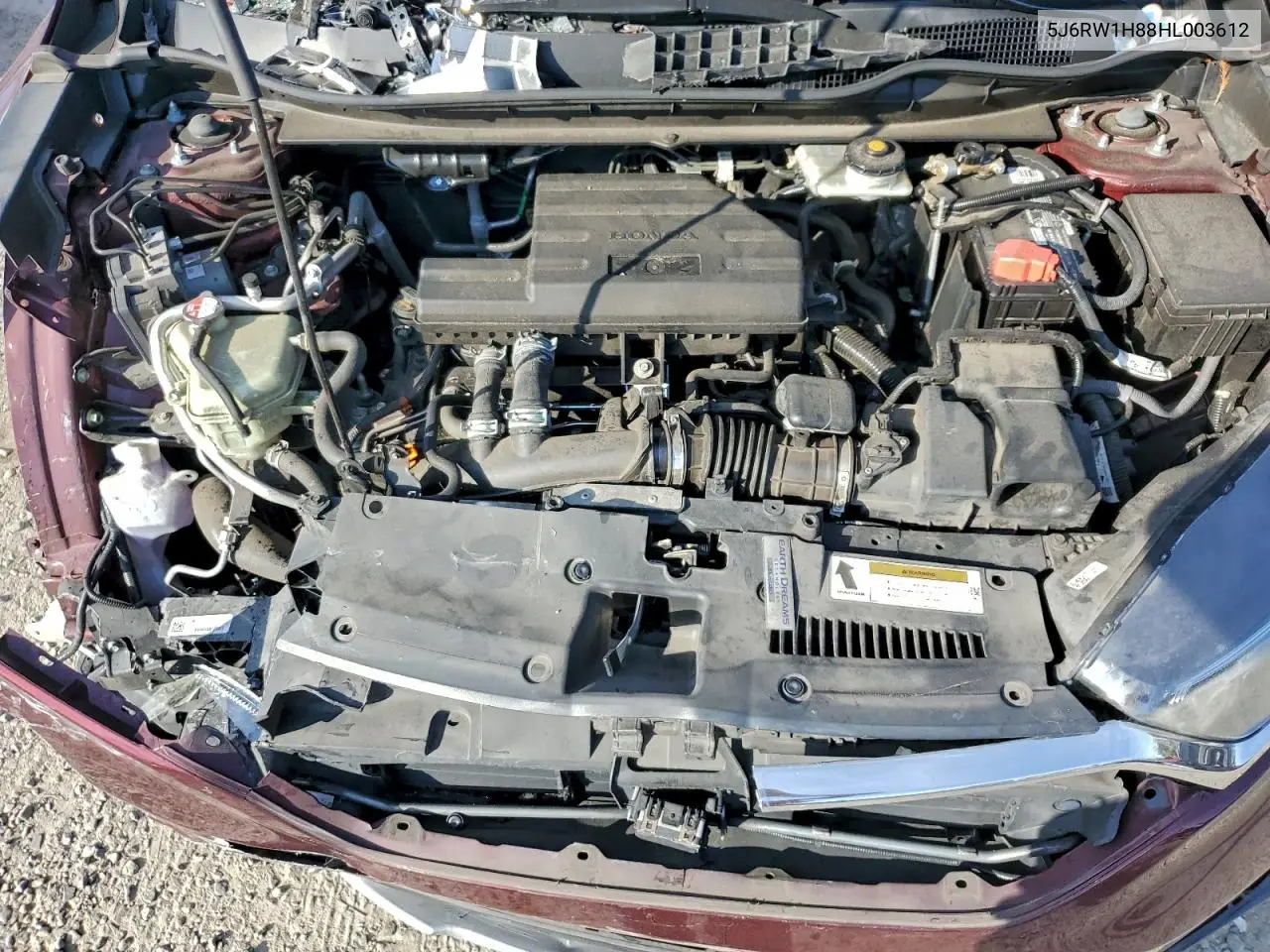 5J6RW1H88HL003612 2017 Honda Cr-V Exl