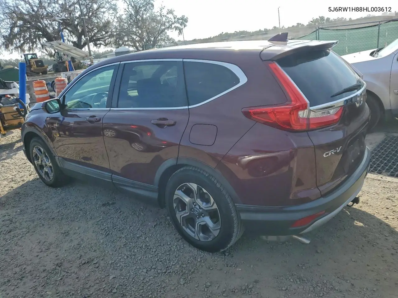 5J6RW1H88HL003612 2017 Honda Cr-V Exl