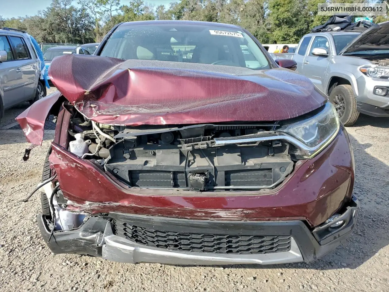 5J6RW1H88HL003612 2017 Honda Cr-V Exl