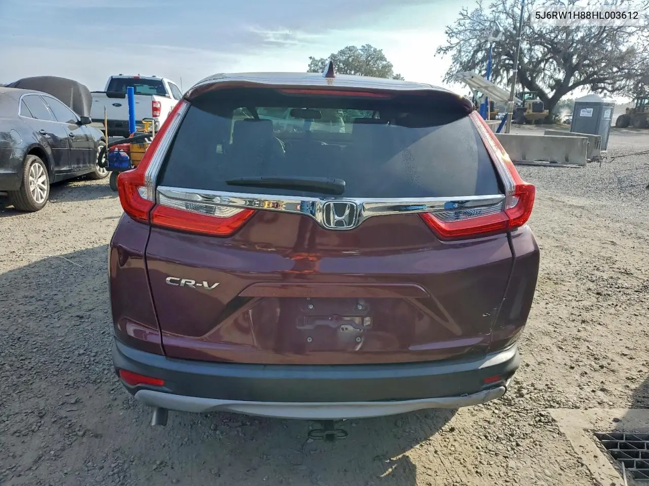 5J6RW1H88HL003612 2017 Honda Cr-V Exl