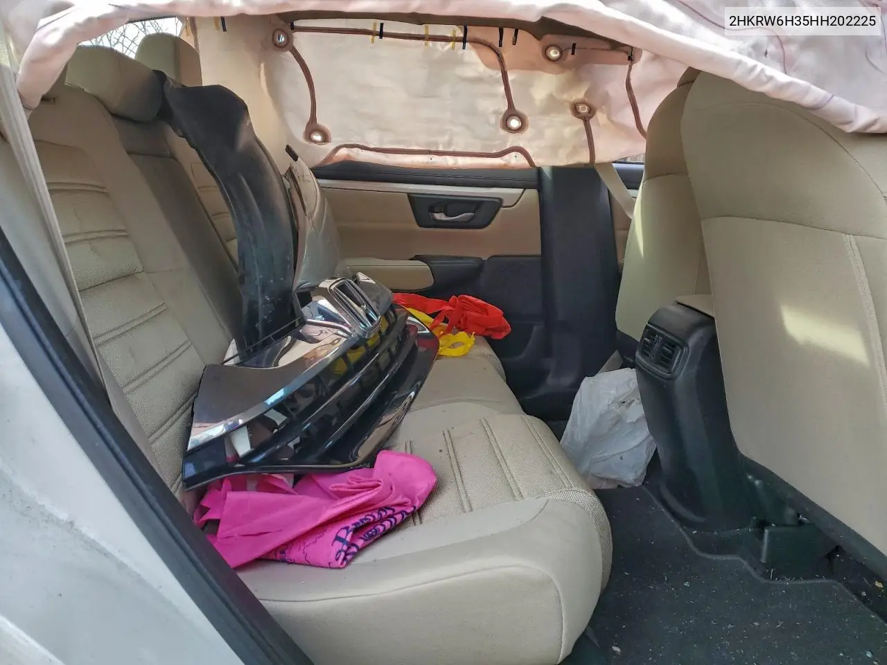 2HKRW6H35HH202225 2017 Honda Cr-V Lx