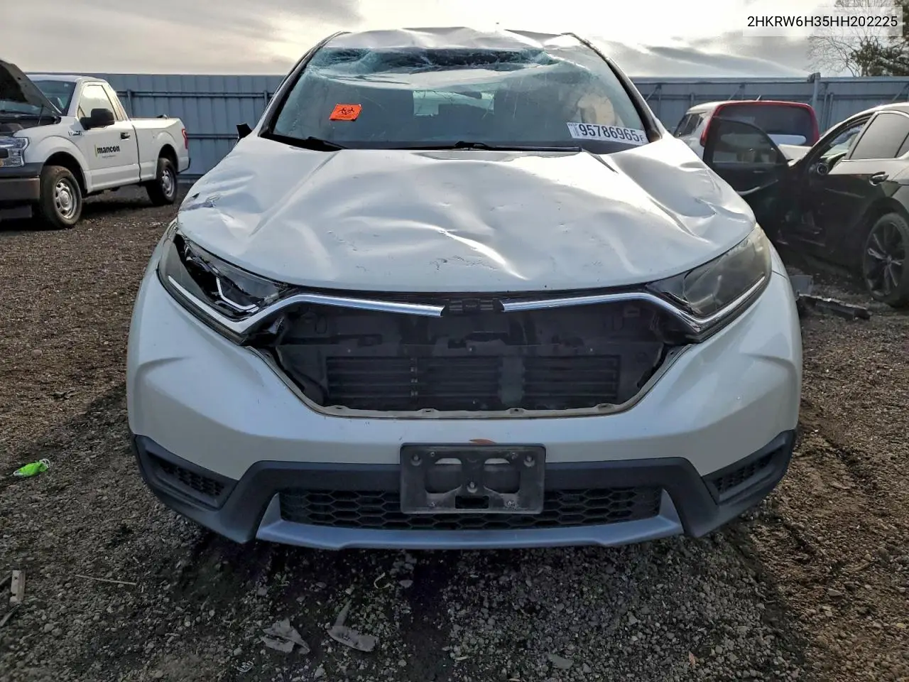 2HKRW6H35HH202225 2017 Honda Cr-V Lx