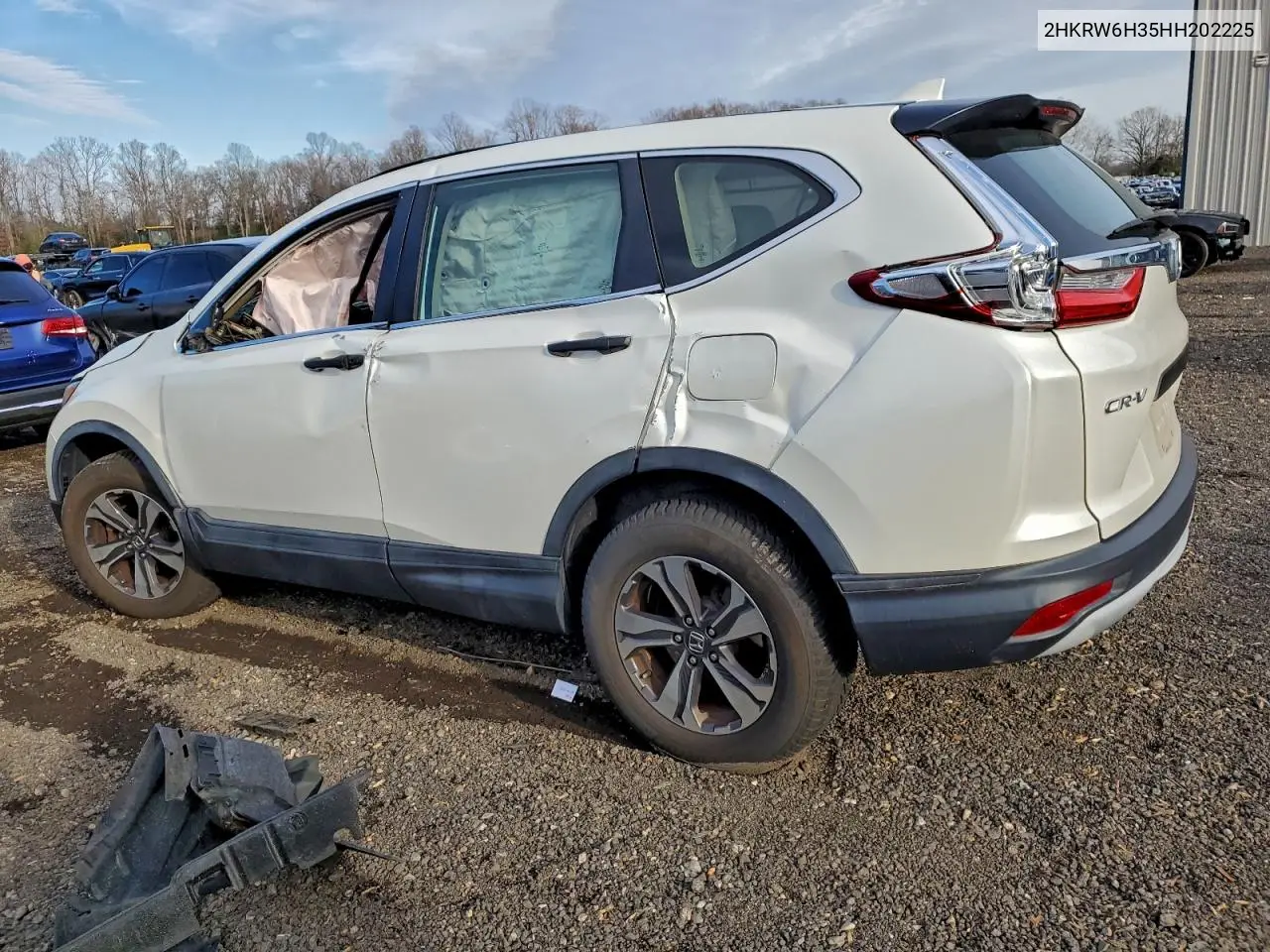 2HKRW6H35HH202225 2017 Honda Cr-V Lx