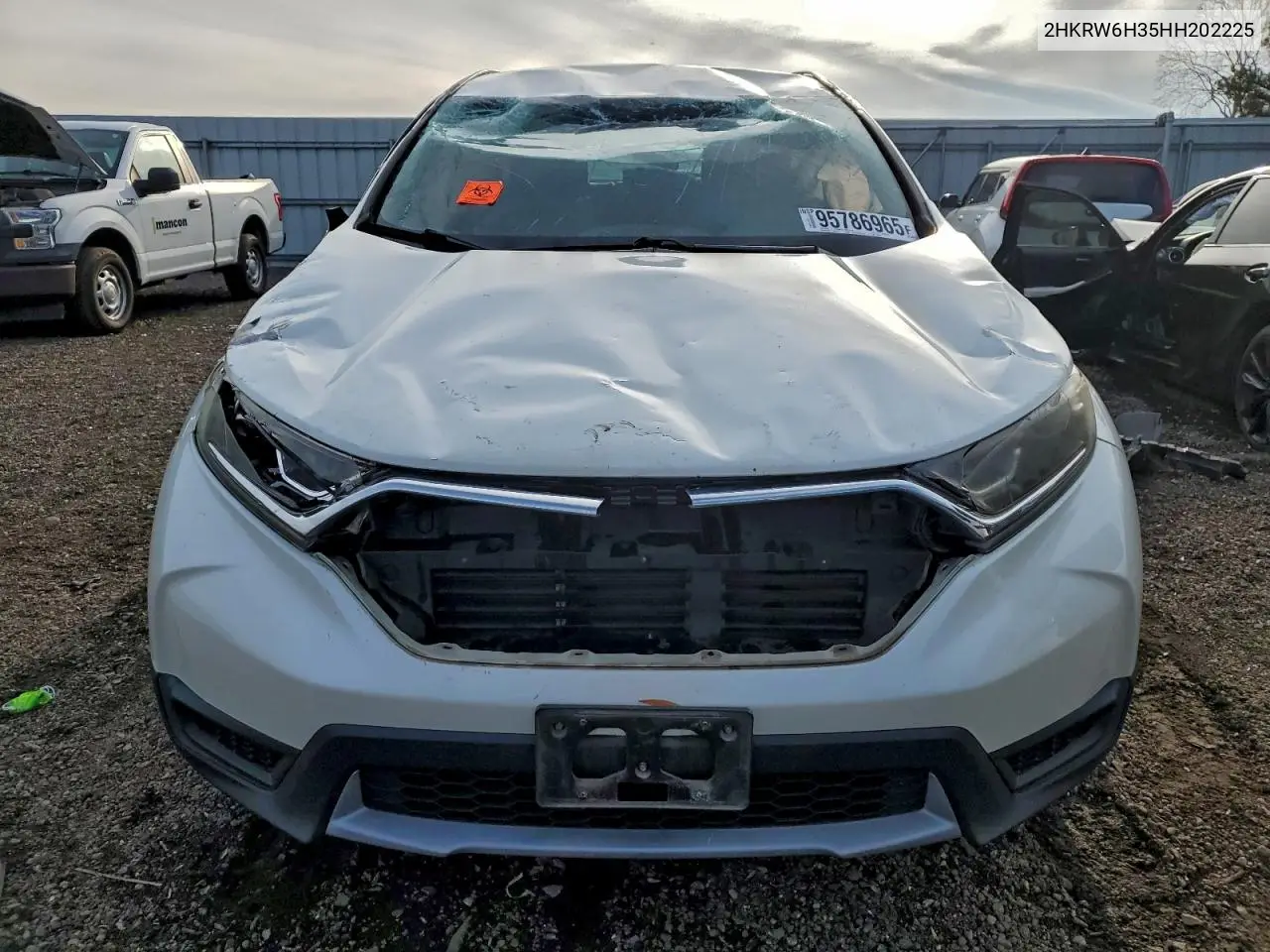 2HKRW6H35HH202225 2017 Honda Cr-V Lx