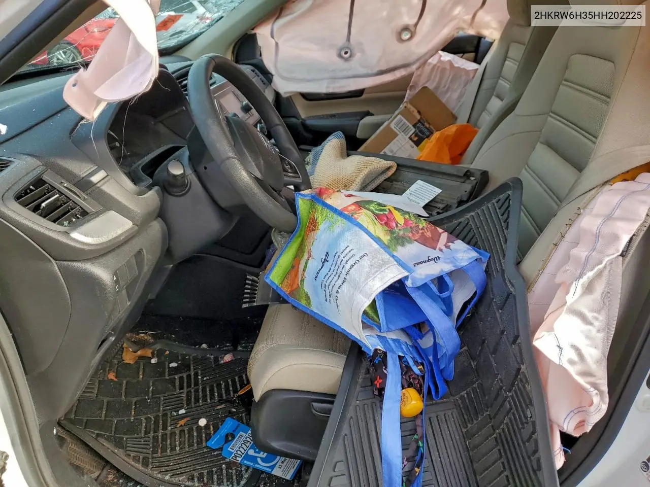 2HKRW6H35HH202225 2017 Honda Cr-V Lx
