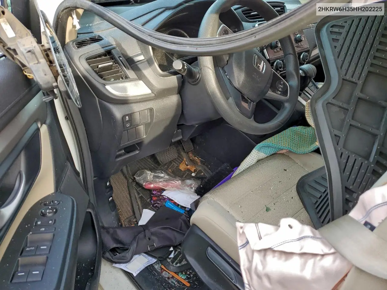 2HKRW6H35HH202225 2017 Honda Cr-V Lx